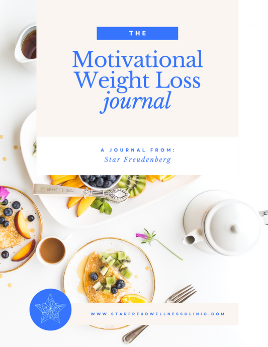 Monthly Motivational Weight Loss Journal for Men and Women