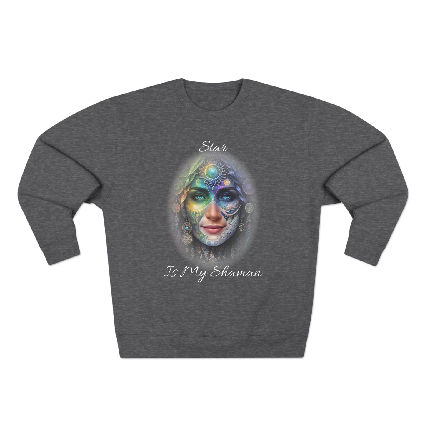 USA DARKS STAR IS MY SHAMAN Unisex Crewneck Sweatshirt