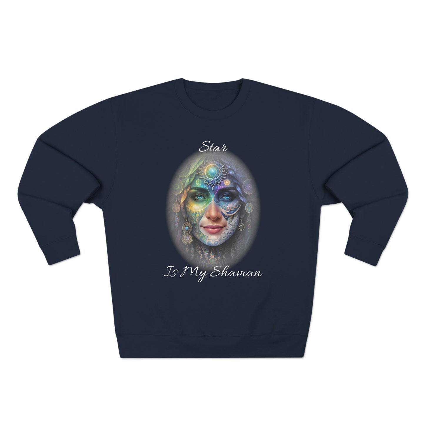 USA DARKS STAR IS MY SHAMAN Unisex Crewneck Sweatshirt